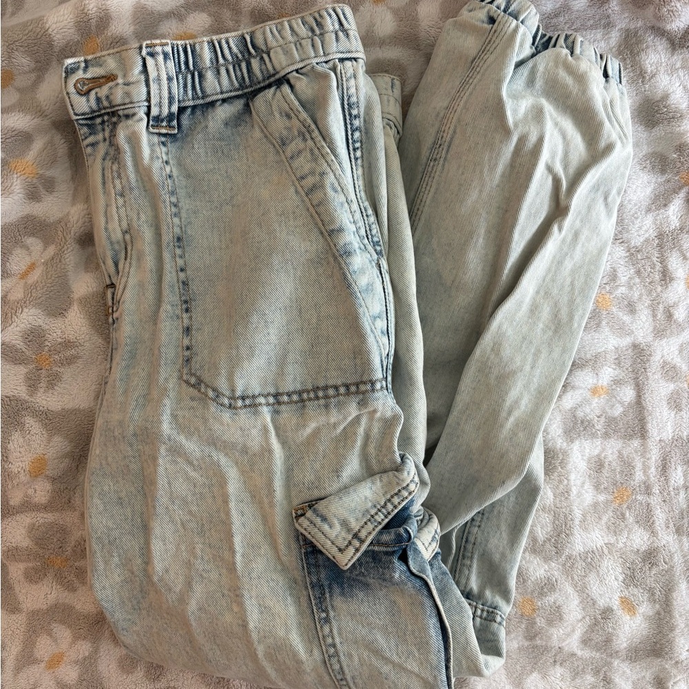 Aeropostale Light Blue Ankle & Cropped Jeans